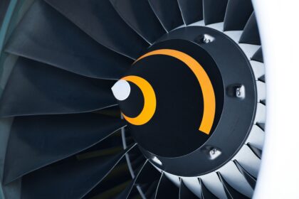 Turbo fan engine of a passenger plane